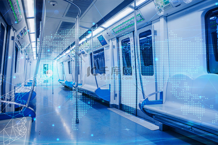 地铁交通大数据互联科技交通运输
