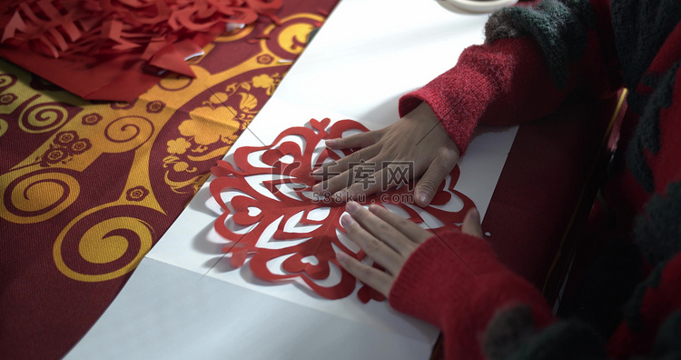 中国传统文化剪纸展示
