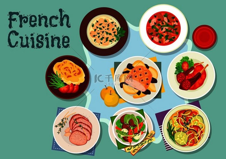 法国美食标志性菜肴包括蔬菜炖菜