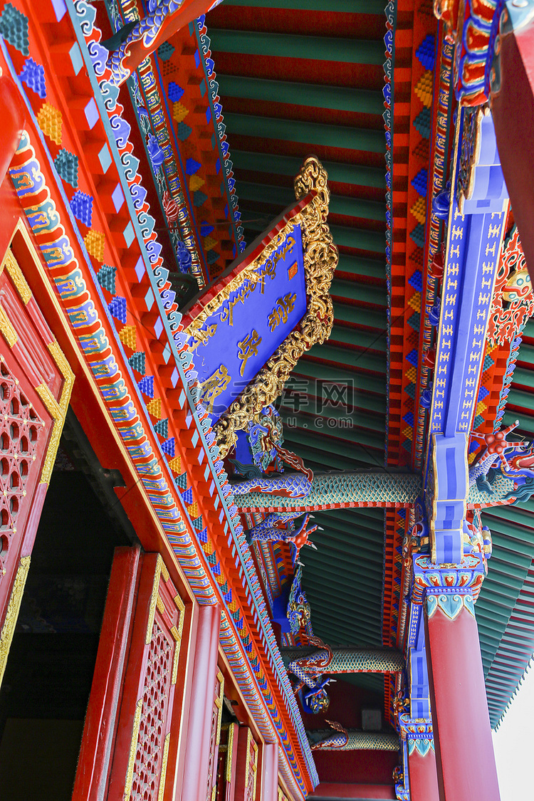 旅行季故宫中式复古建筑
