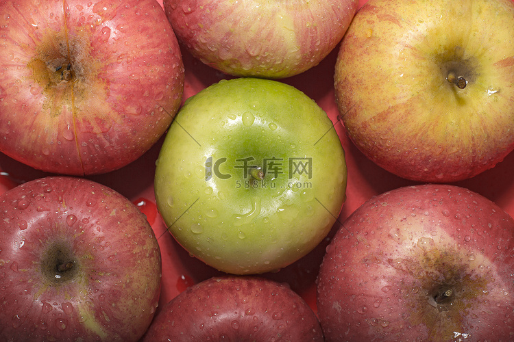 水果棚拍苹果健康水果健康生活方