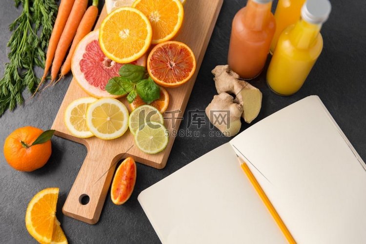  蔬菜，笔记本，烹饪，食谱