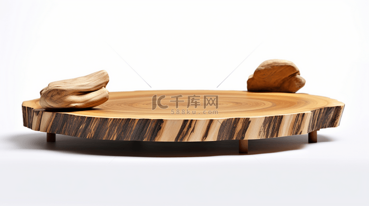 木质展台产品摄影背景16