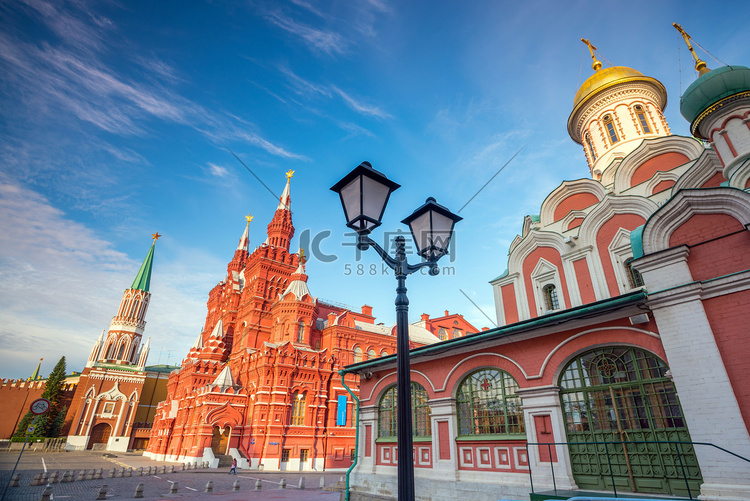 莫斯科红场的历史建筑