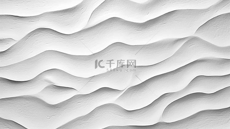 白色抹灰水泥墙的粗糙纹理