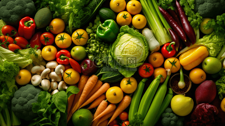 新鲜健康营养蔬菜