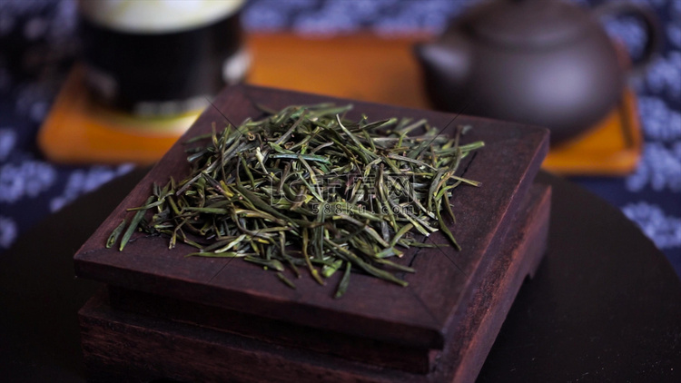 实拍茶叶产品展示绿茶
