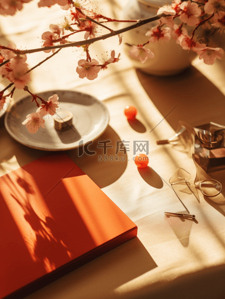 中国风春节装饰桌面图片9