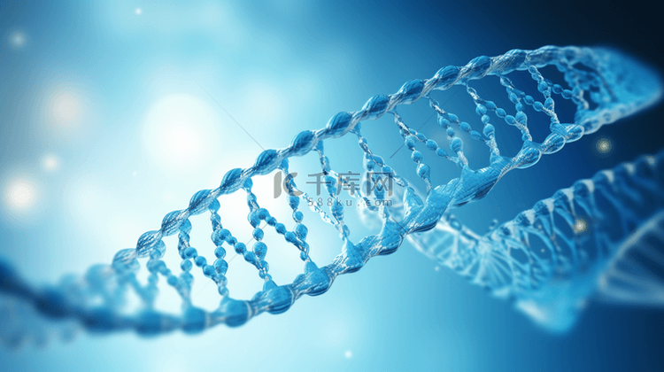 蓝色医学细胞生物科技基因DNA