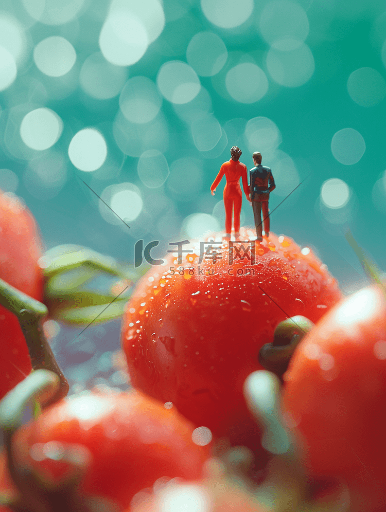 高清新鲜美味西红柿图片背景图9