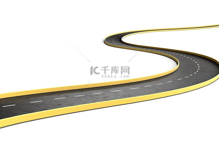 弯曲的路png 黄色的路jpg