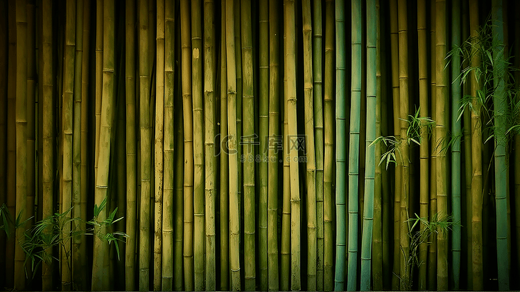 竹子竹节竹筒背景