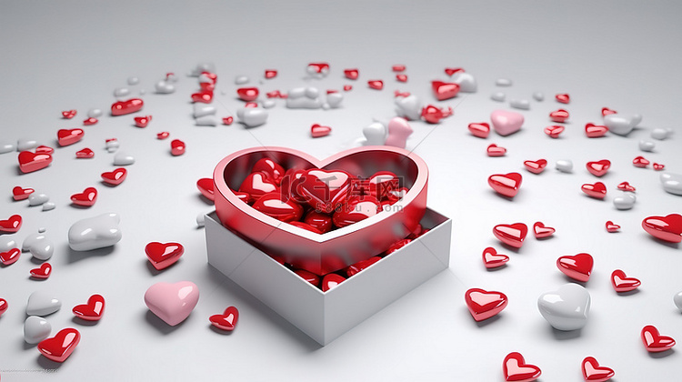 心形礼盒亮相，传达爱情和浪漫 