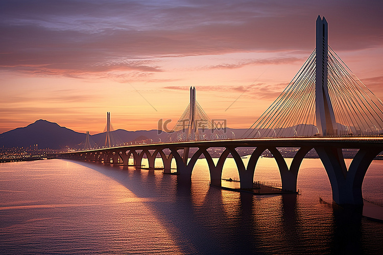 中国盖萨里亚巴扎尔大桥将于日落