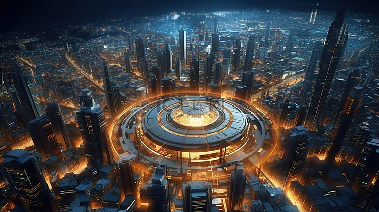 拥抱技术进步的 3D 创新大都市