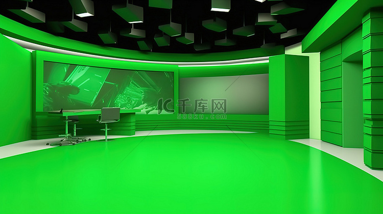 最新的 3d 工作室更新以绿屏