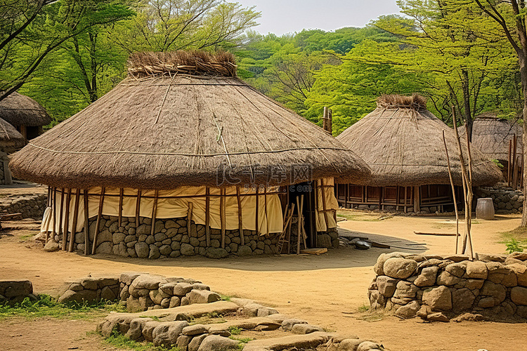 韩国国王战争纪念馆的韩国村位于