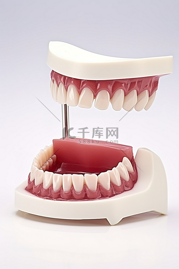 白色正畸模型