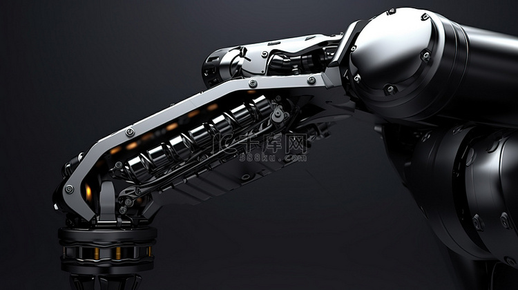 多功能工厂主力机器人黑臂，适用