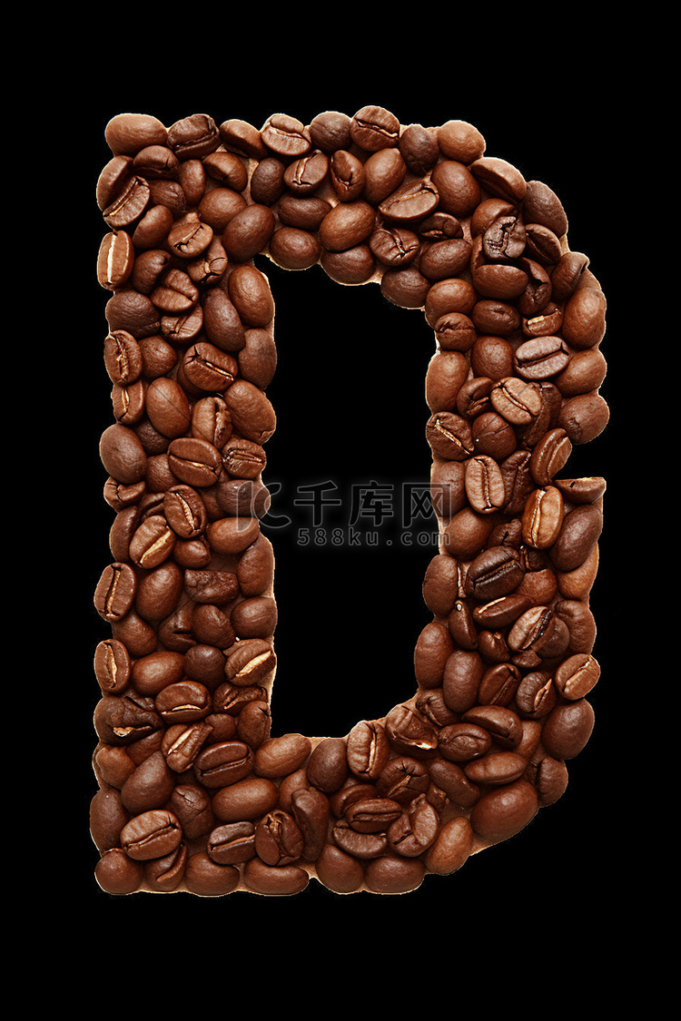 咖啡豆中的字母n