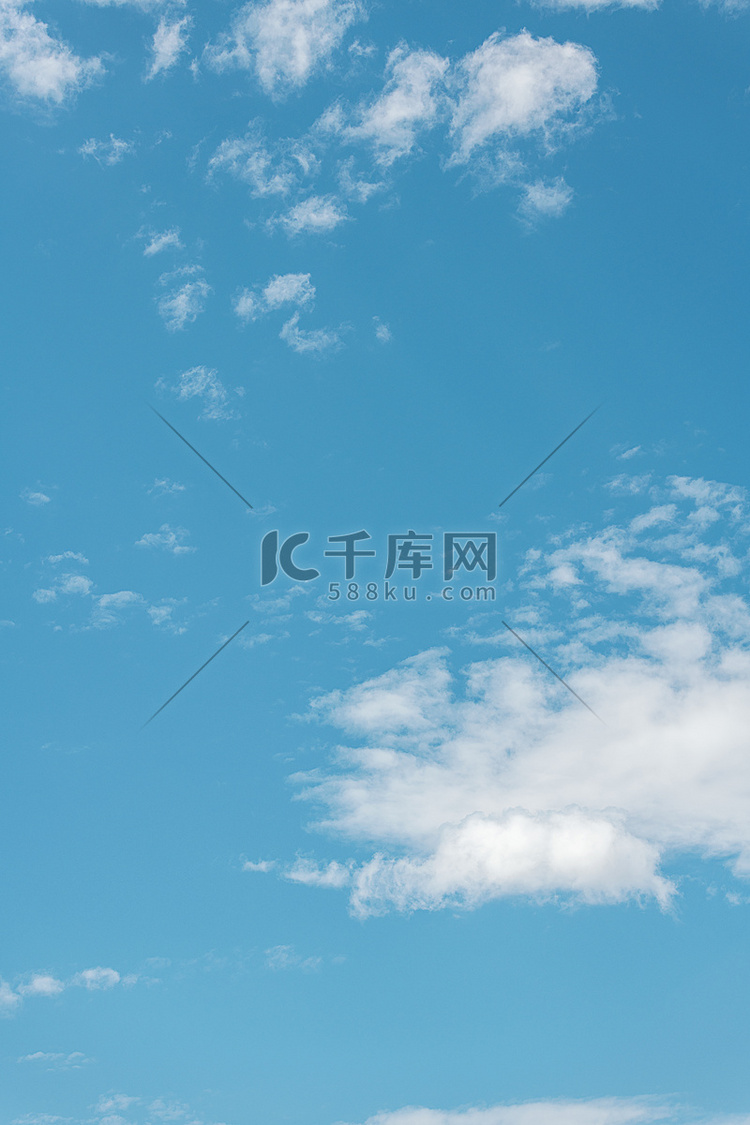 蓝天白云创意天空图片