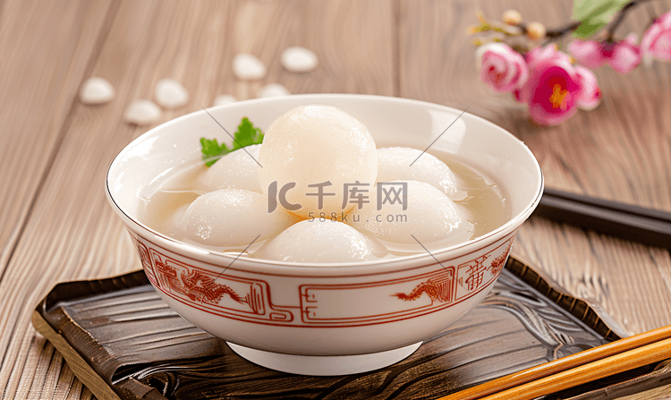 中式传统美食汤圆1
