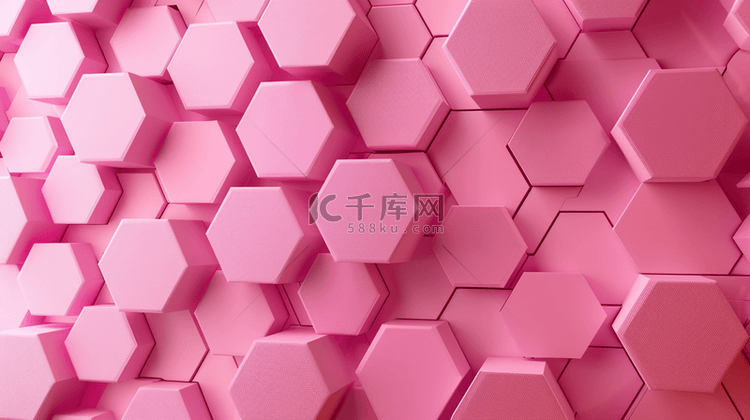 粉色蜂房唯美合成创意素材背景