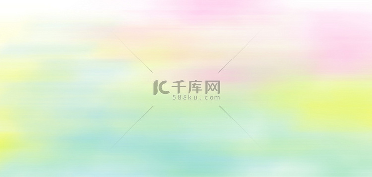 春日动感模糊黄绿粉色清新抽象弥