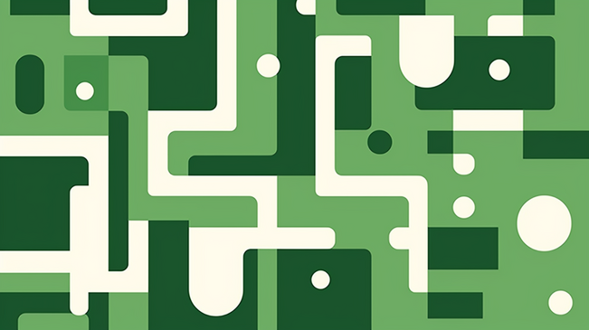 简单的菱形无缝图案，橄榄绿色多功能抽象背景横幅。图片