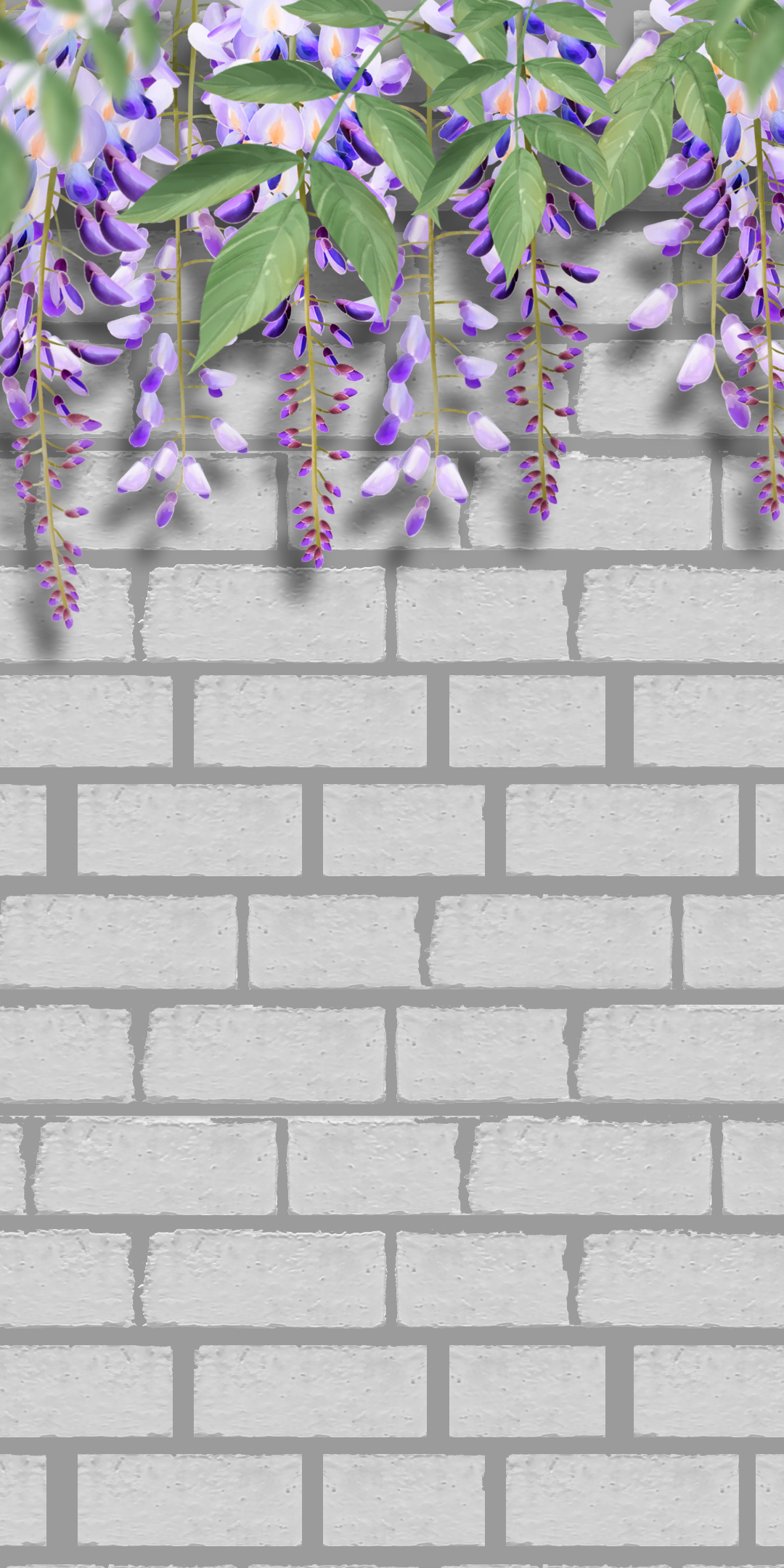 砖墙壁纸植物背景花卉墙壁墙纸图片