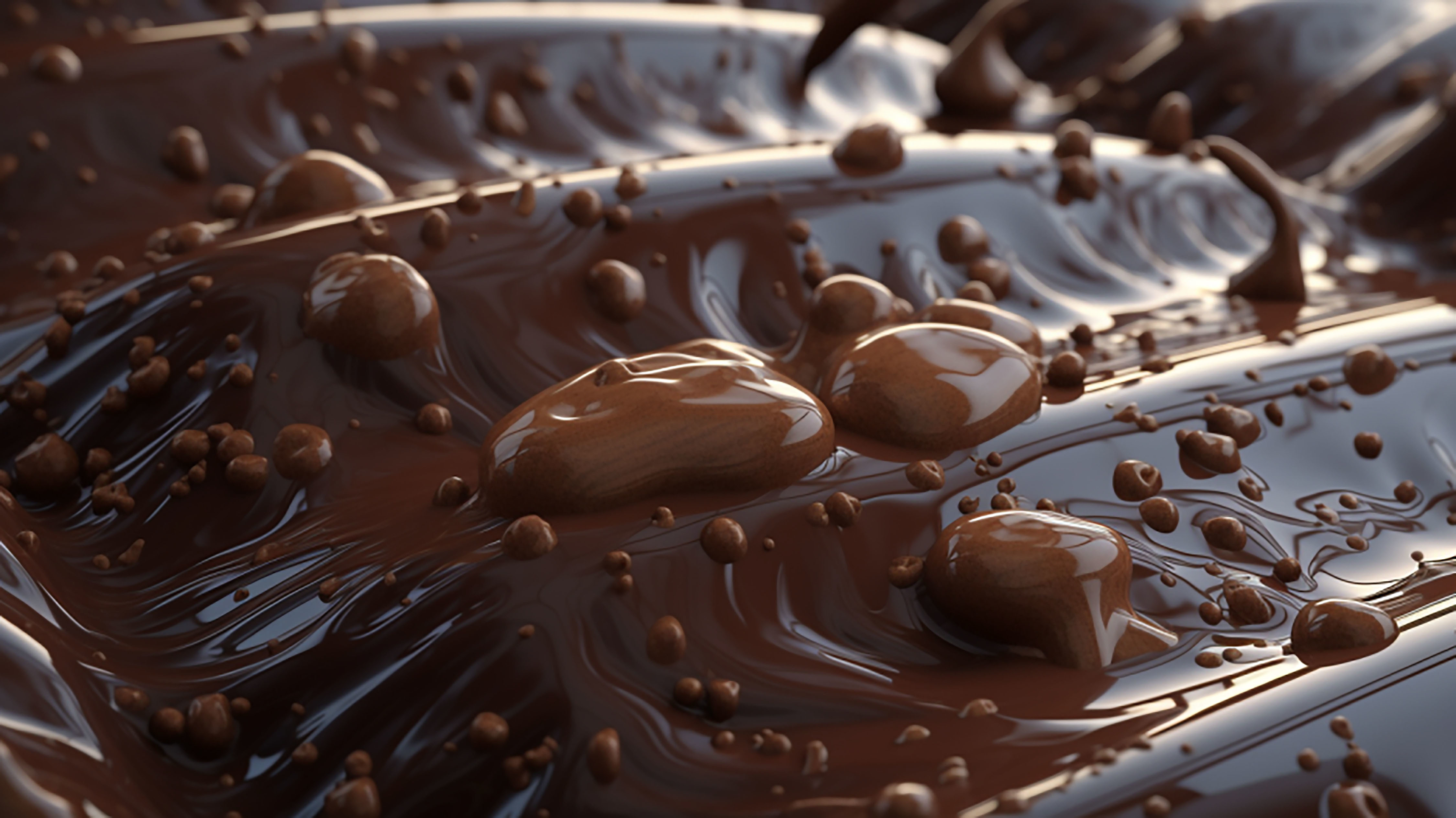 巧克力纹理水滴图片