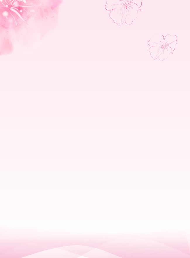 梦幻粉色花朵纹理分层背景图片