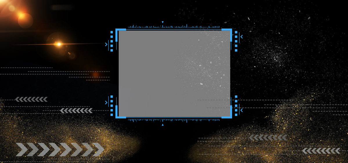 黑金科技背景海报图片