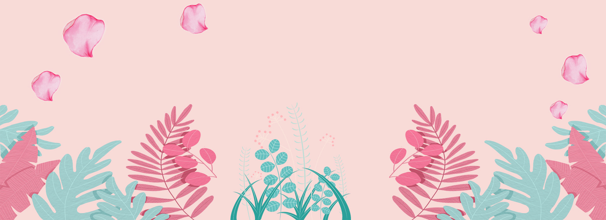 粉色温馨花卉春季上新天猫淘宝背景图图片