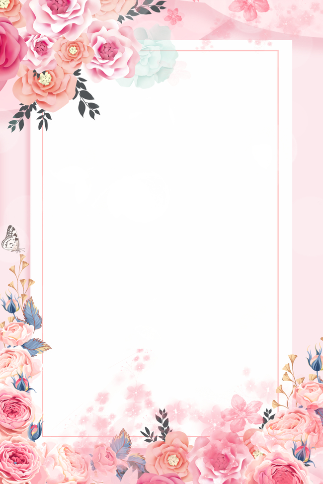 512粉色小清新温馨母亲节背景图片