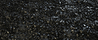 质感纹理商务海报模板_C4D黑色矿石纹理背景