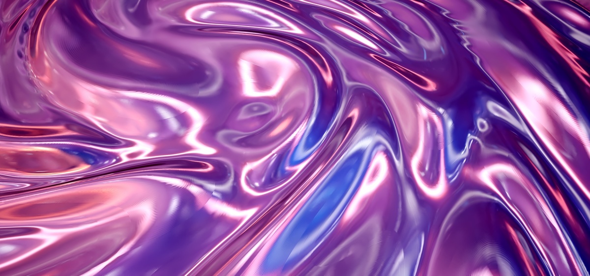 镭射渐变紫C4D酸性风底纹背景图片