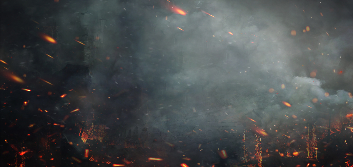 战火火焰光效黑色大气游戏电竞比赛海报背景图片