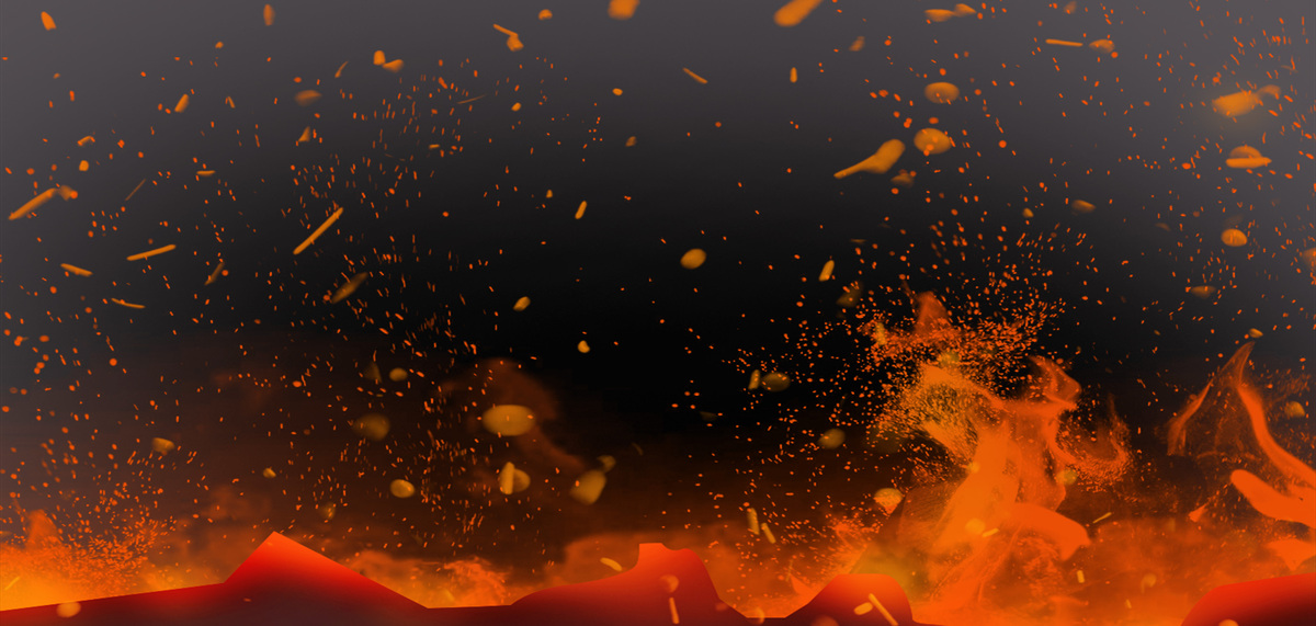 游戏主题火焰黑色大气背景图片