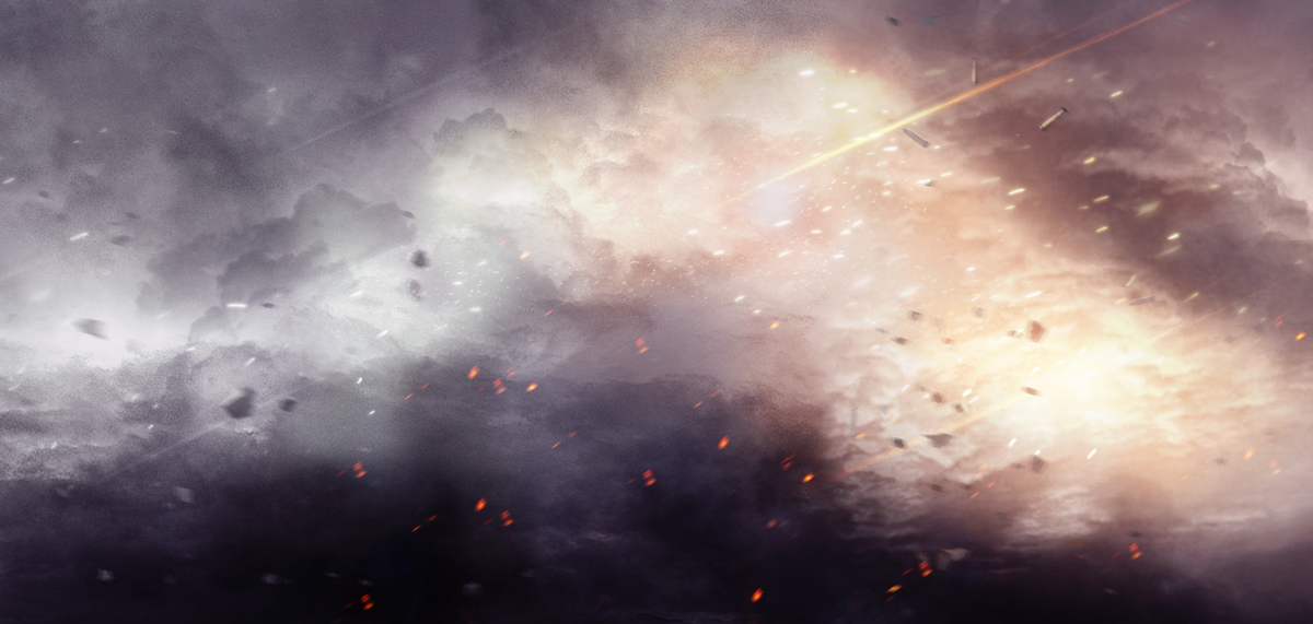 游戏战火火焰光效黑色大气电竞比赛海报背景图片