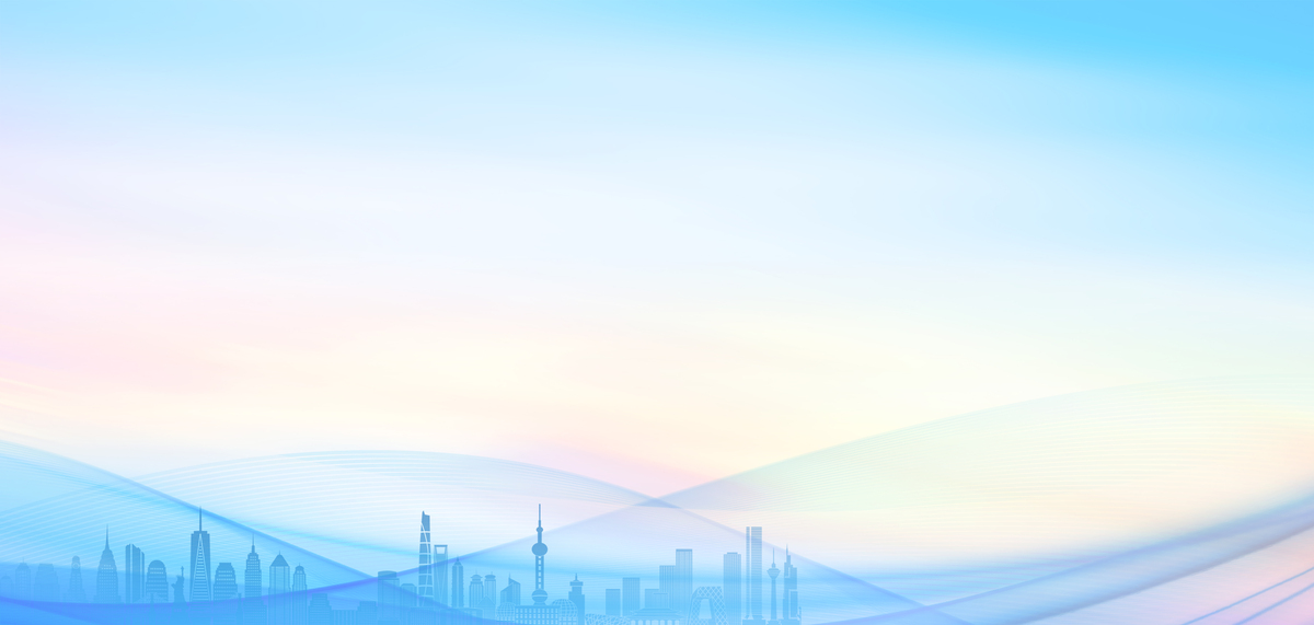 商务科技线条城市蓝色简约大气活动背景图片