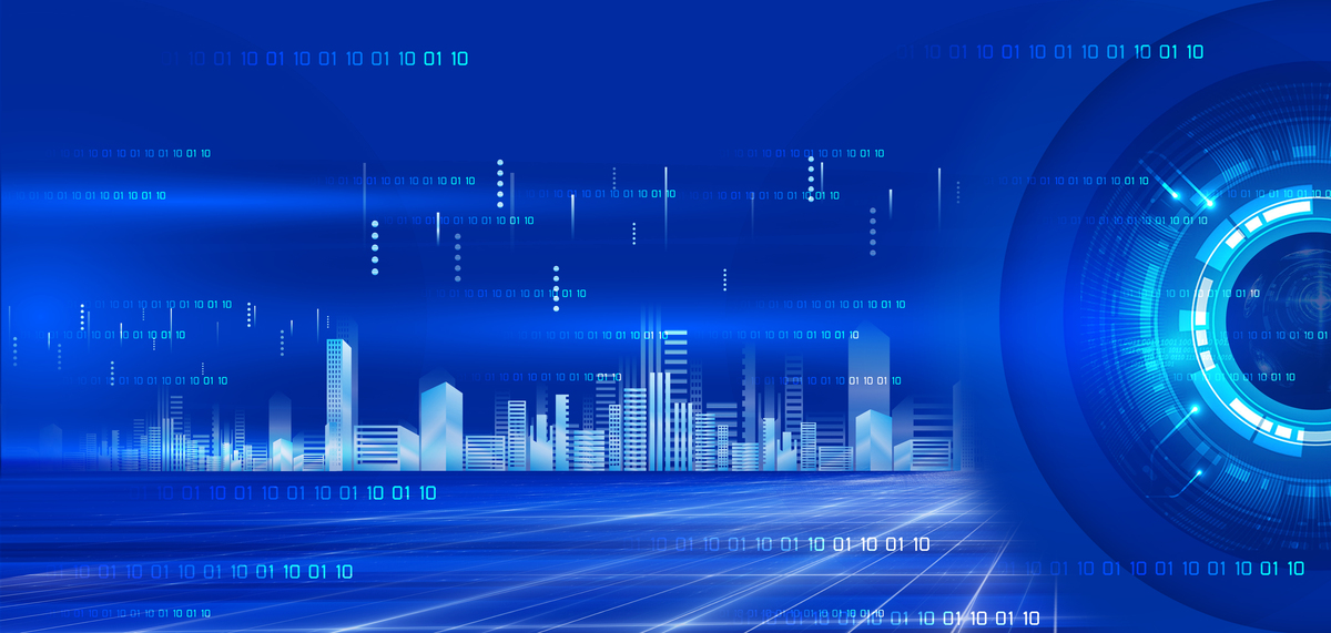商务科技光效蓝色科技商务图片