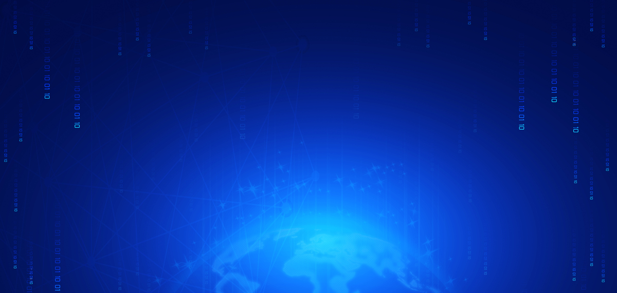 商务科技数字化蓝色大气电子商务海报背景图片