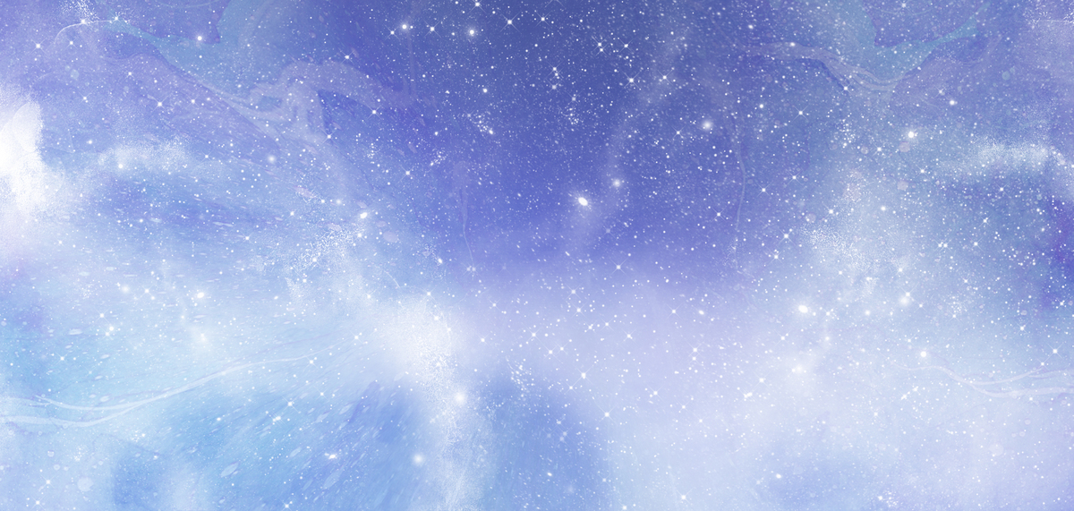星空星星蓝色简约唯美渐变星空质感图片