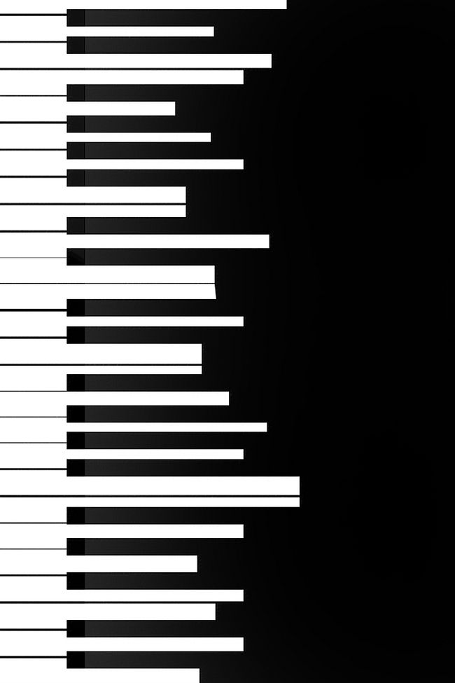 简约钢琴音乐会海报画册矢量背景素材图片