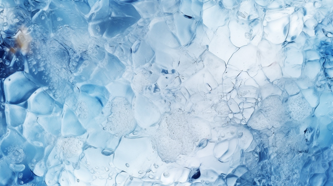 冰面雪花冰样式纹理质感背景图片