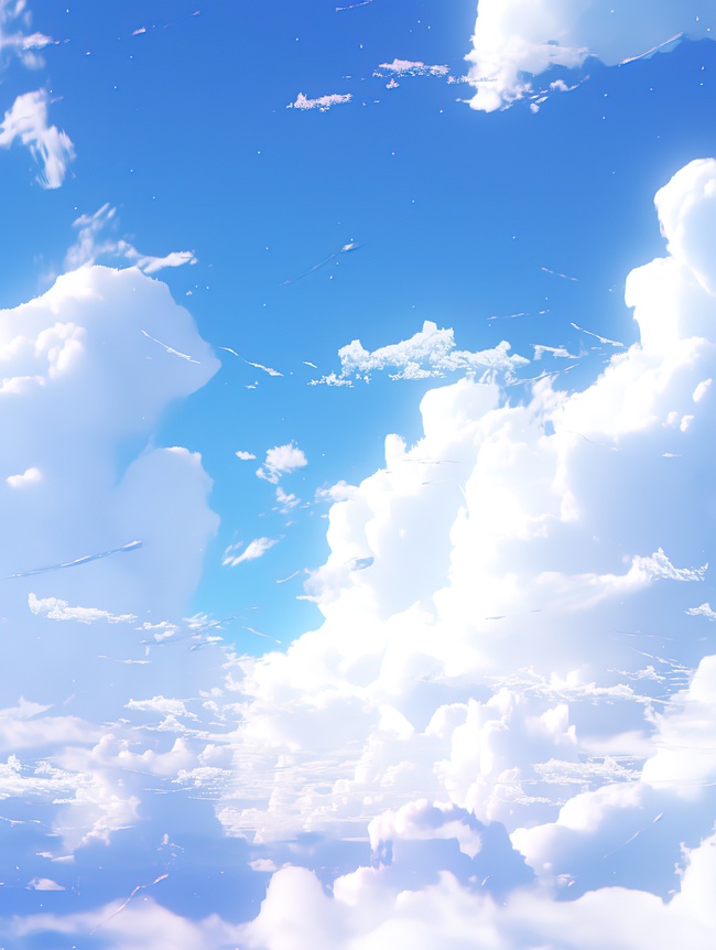 蓝天白云天空素材背景16图片
