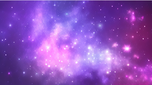 紫色浪漫星空梦幻星空背景图片