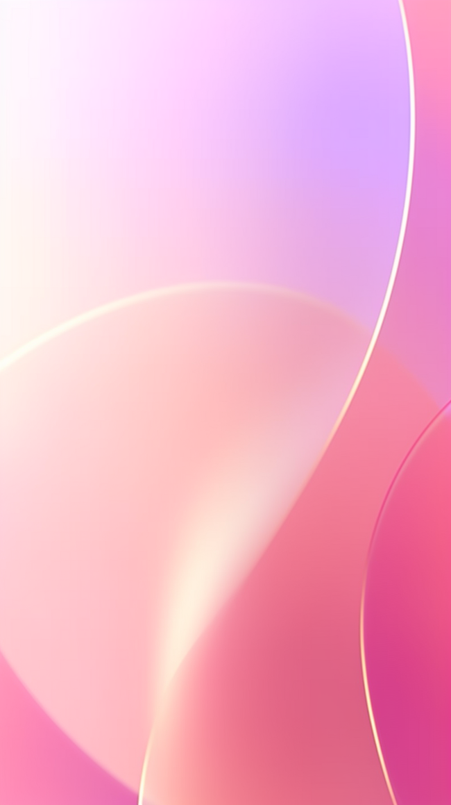 粉色几何抽象渐变透明玻璃质感背景图片