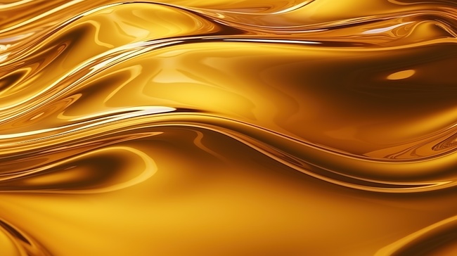 液体玻璃壁纸金色的背景1图片